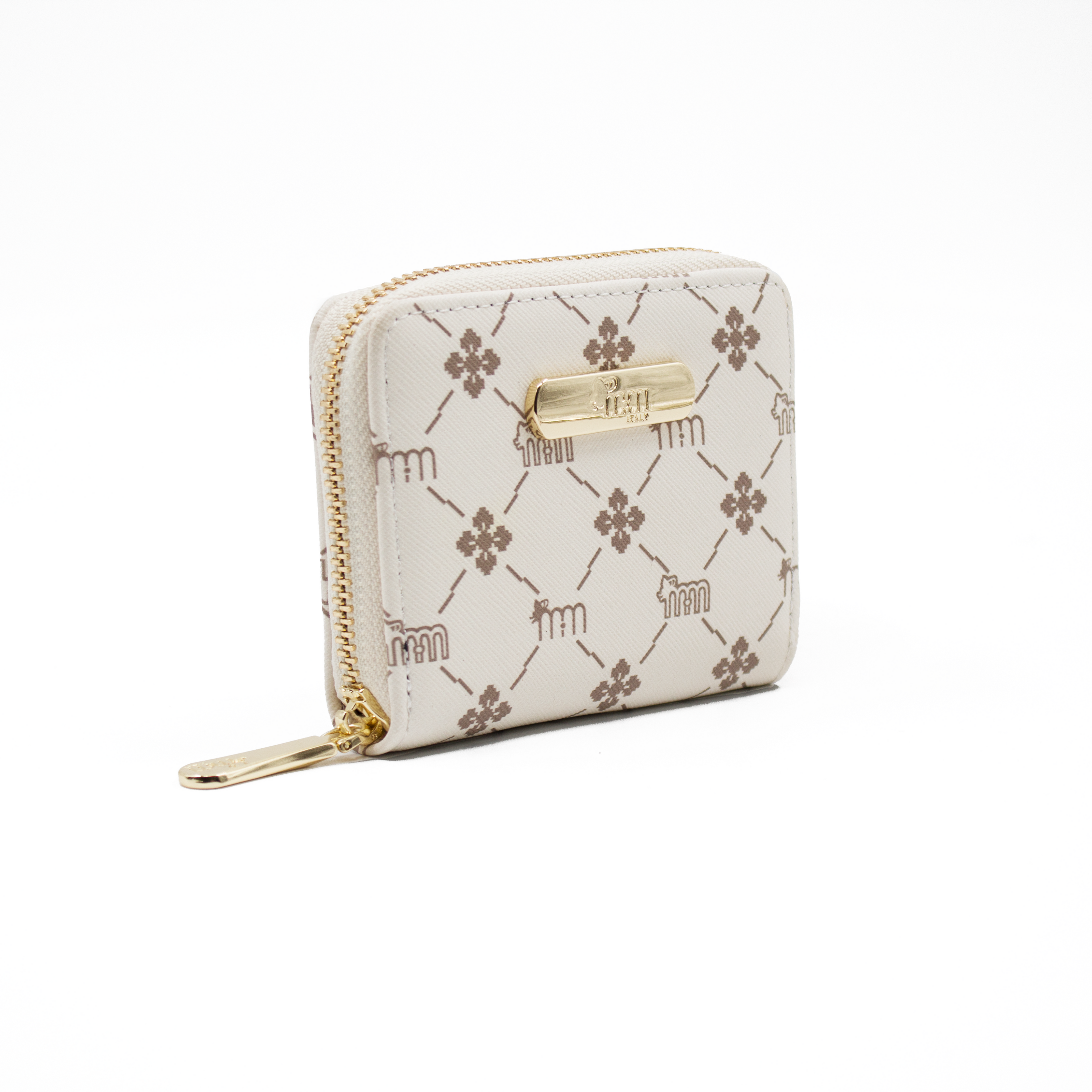 Cartera para mujer - 516 - Beige logo #c:beige-logo