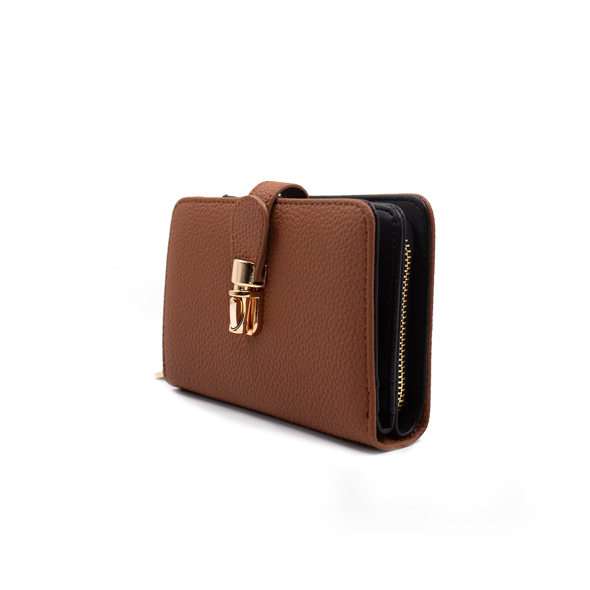 Cartera para mujer - 6001 - Cafe i #c:cafe-ii