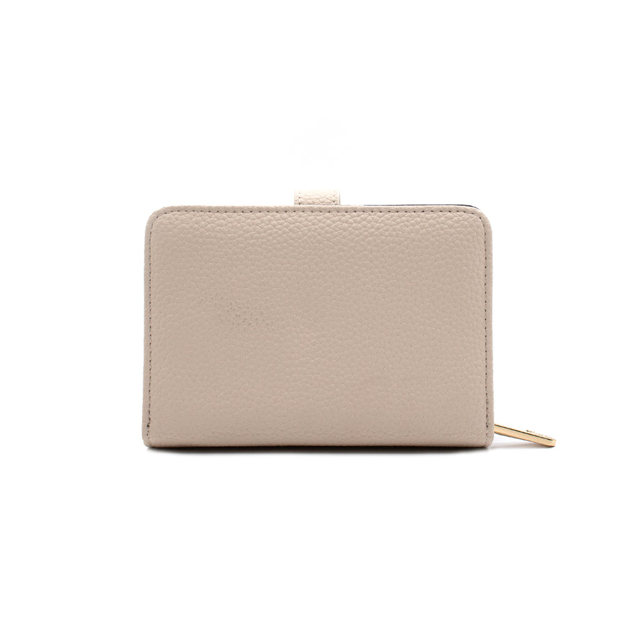 Cartera para mujer - 6001 - Crema #c:crema-corrugado