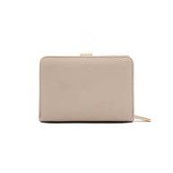 Cartera para mujer - 6001 - Crema #c:crema-corrugado