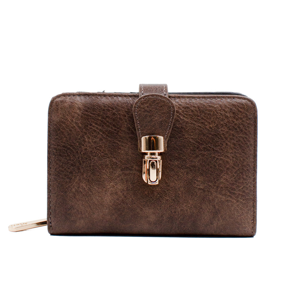 Cartera para mujer - 6001 - Cafe coco #c:cafe-coco