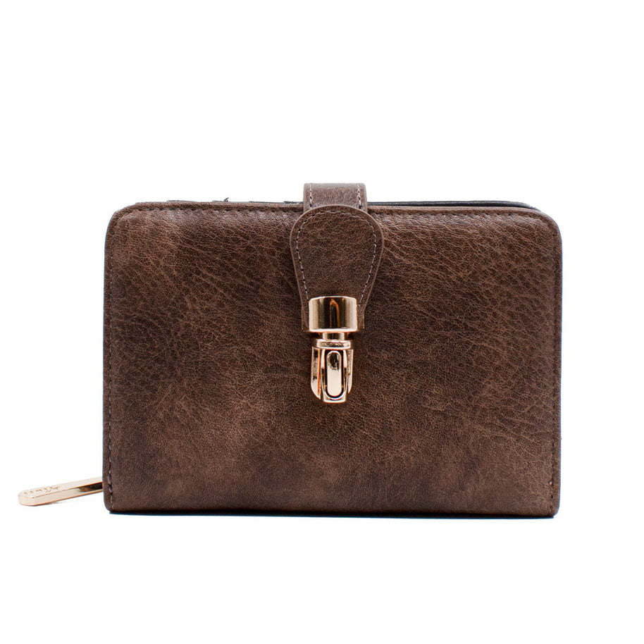 Cartera para mujer - 6001 - Cafe coco #c:cafe-coco