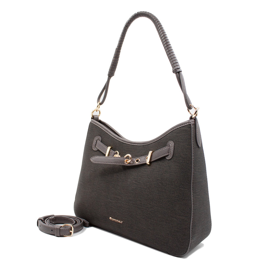BOLSA PARA MUJER - A9662-3 - Gris #c:gris
