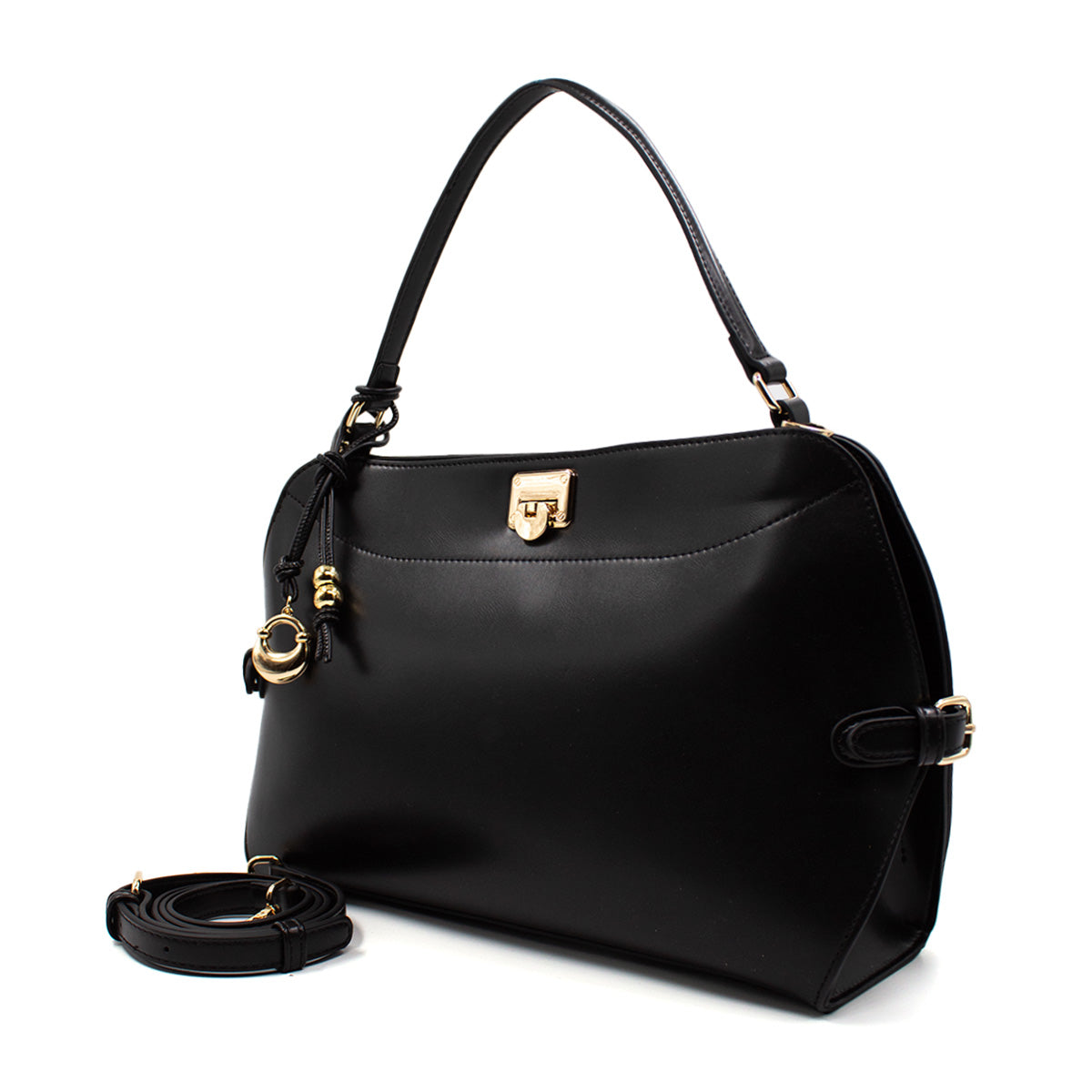 BOLSA PARA MUJER - A9665-2 - Negro #c:negro