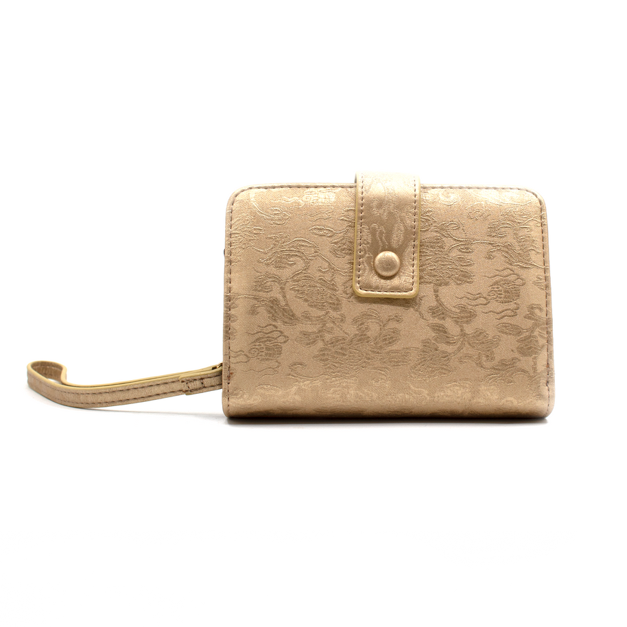 Cartera para mujer - 1003 - Oro flor #c:oro-flor