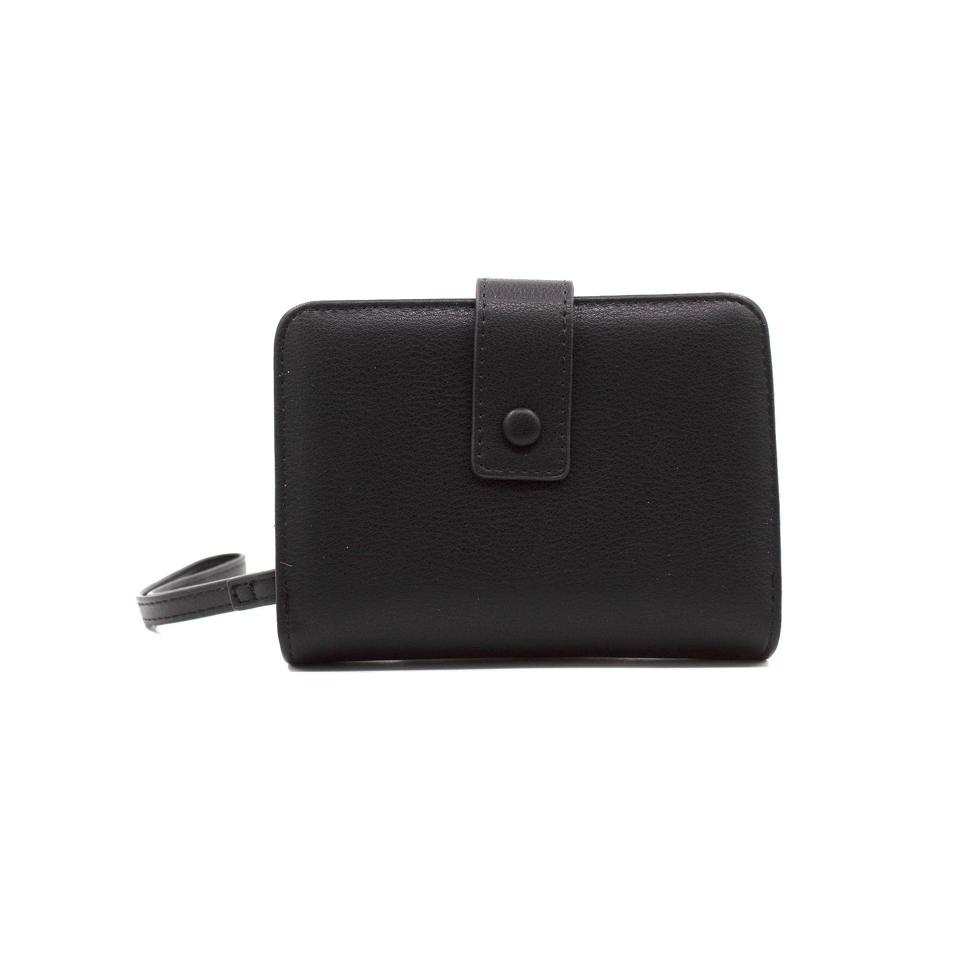 Cartera para mujer - 1003 - Negro liso #c:negro-liso