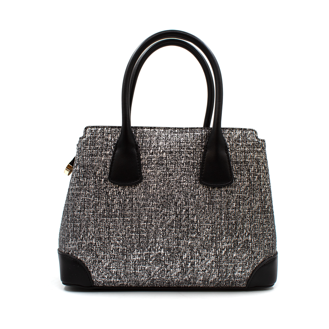 Bolsa para mujer - D1550-2 - Blanco y negro #c:blanco-y-negro