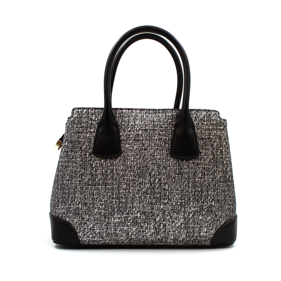 Bolsa para mujer - D1550-2 - Blanco y negro #c:blanco-y-negro