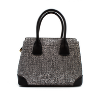 Bolsa para mujer - D1550-2 - Blanco y negro #c:blanco-y-negro