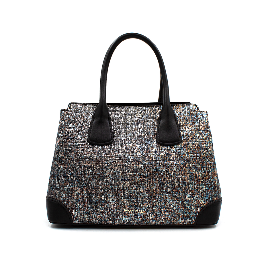 Bolsa para mujer - D1550-2 - Blanco y negro #c:blanco-y-negro
