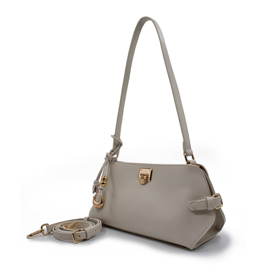 BOLSA PARA MUJER - F1061-2 - Crema #c:crema