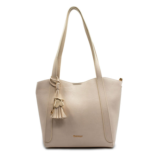 BOLSA PARA  MUJER - S5922-3 - Crema #c:crema