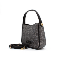 Bolsa para mujer - Z2593-4 - Blanco y negro #c:blanco-y-negro