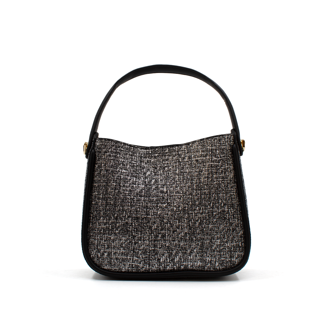 Bolsa para mujer - Z2593-4 - Blanco y negro #c:blanco-y-negro