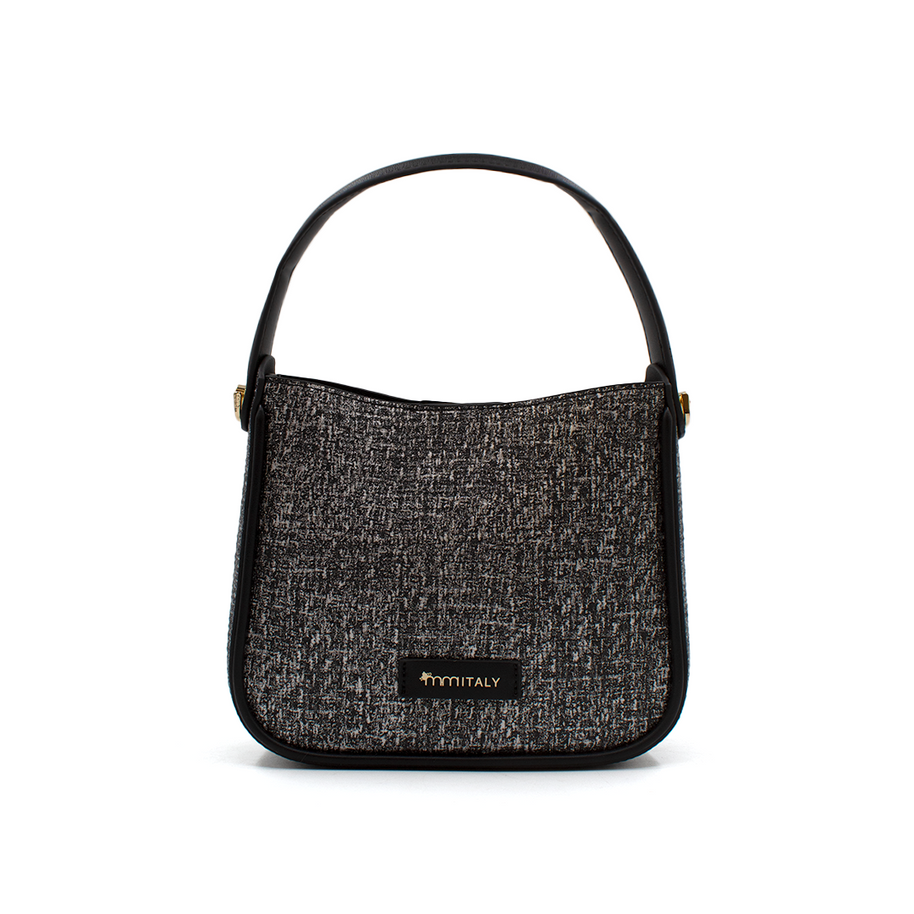Bolsa para mujer - Z2593-4 - Blanco y negro #c:blanco-y-negro